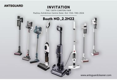 Antsguard Vacuum Cleaner Series Will Be Unveiled At The 136th Canton Fair